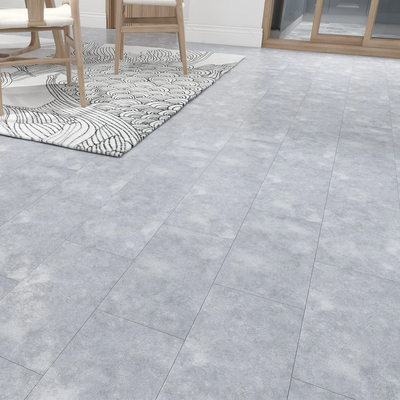 4mm 4.2mm PVC Waterproof Unilin Click Marble Stone Texture SPC Flooring for Bathroom