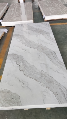1200x2800 Vinyl Flooring UV Marble Sheet PVC Marble Board Wall Panel Flexible Board