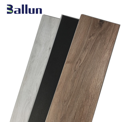 Click SPC Flooring B1 Fireproof 4mm 5mm Eco-Friendly Oak Vinyl Wood Veneer Flooring