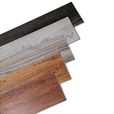 Indoor Waterproof RVP SPC Vinyl Plank Flooring with Unilin Click System and UV Varnish