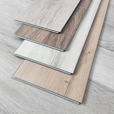 Interlocking 4mm SPC Floor Tile Waterproof Vinyl Plank with IXPE Padding and Materials