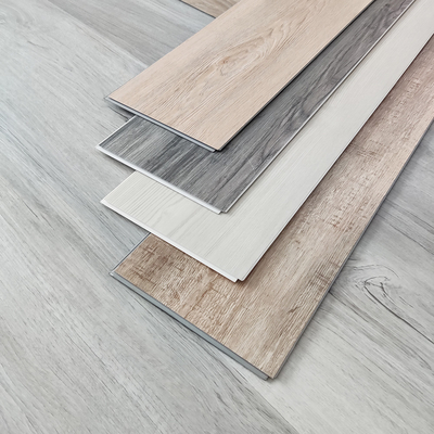 Hotel Flooring Solution 4.5mm SPC Vinyl Plank with Fireproof B1 Rating and IXPE Padding