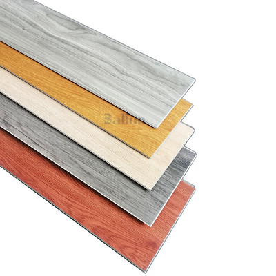 Modern Design Indoor Wood Veneer Plastic Stone SPC Flooring Thick Vinyl Plank Floor Tile