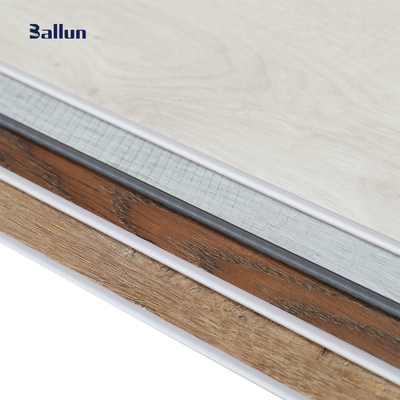 Simple Color Waterproof SPC Luxury Vinyl Plank Flooring 4mm-8mm Thickness Click Lock