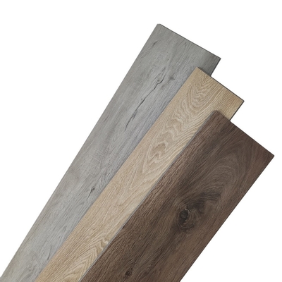 Minimalist Indoor Decoration PVC Simple Color SPC Vinyl Flooring with UV Coating and IXPE