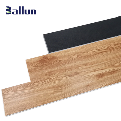 Waterproof Laminated Vinyl Plank Flooring with Wood Texture and Unilin Locking System