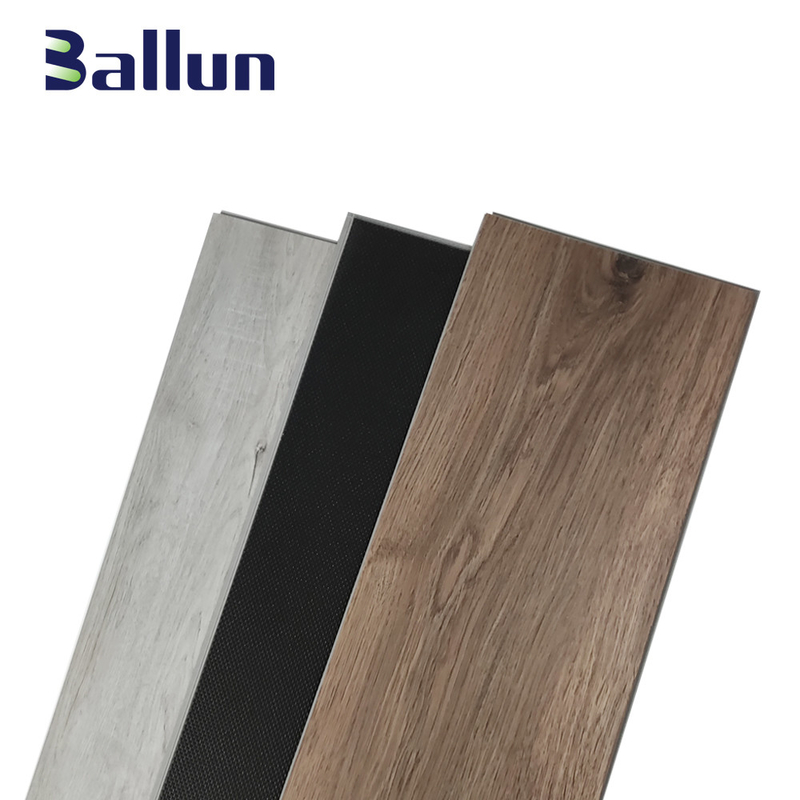 7''x48'' wooden unilin click LVP LVT PVC SPC flooring Plank with IXPE padding perfect